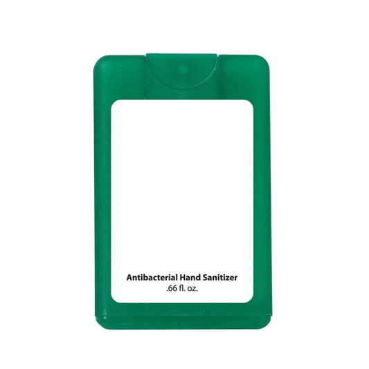 Handy 0.66 ounce squared sanitizer