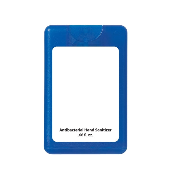 Handy 0.66 ounce squared sanitizer