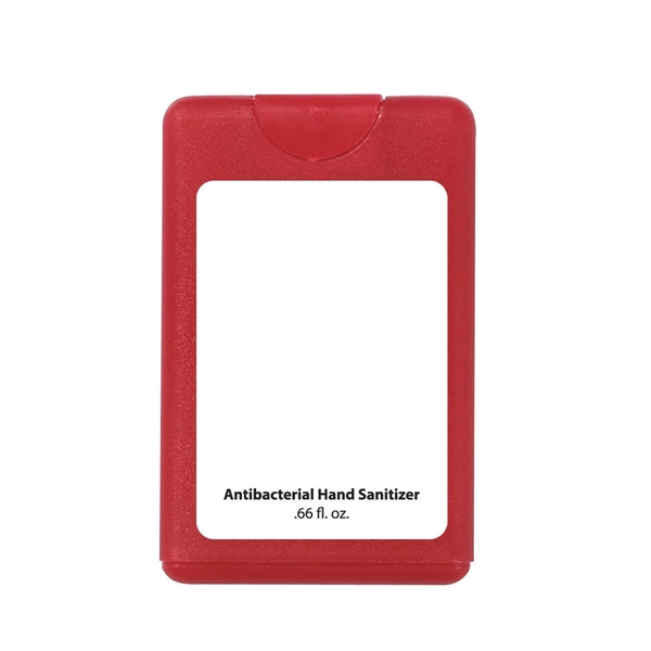 Handy 0.66 ounce squared sanitizer