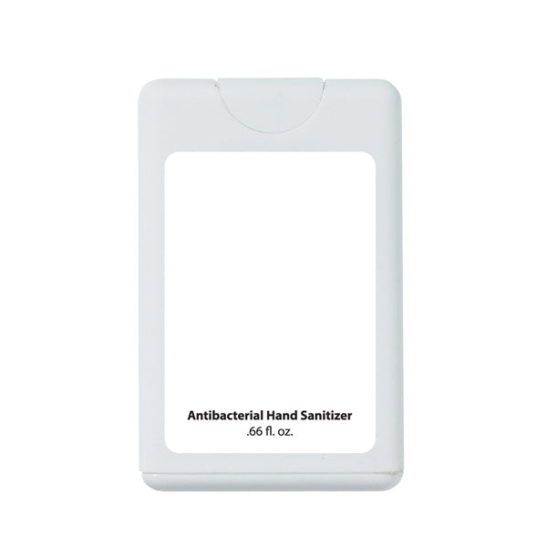 Handy 0.66 ounce squared sanitizer