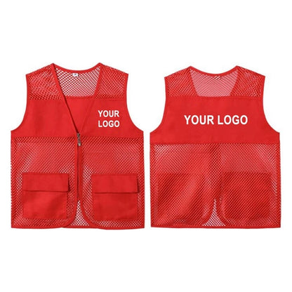 2 Pocket Mesh Volumteer Supermarket Vest