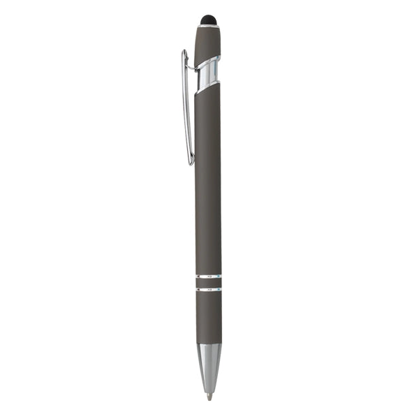 Rubberized Aluminum Stylus Pen