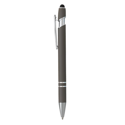 Rubberized Aluminum Stylus Pen