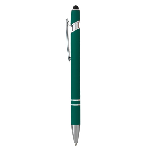 Rubberized Aluminum Stylus Pen