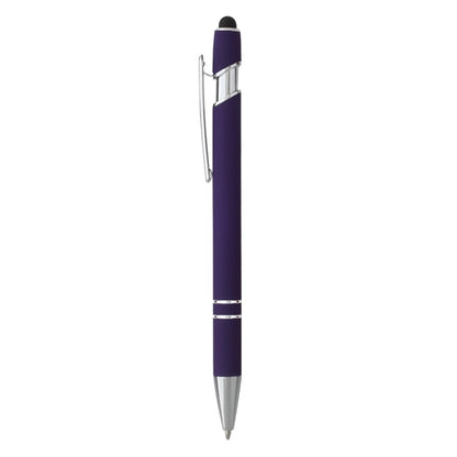 Rubberized Aluminum Stylus Pen