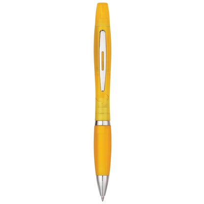 Twist-Action Pen and Highlighter
