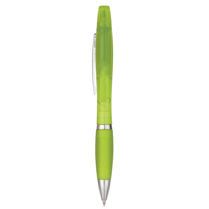 Twist-Action Pen and Highlighter