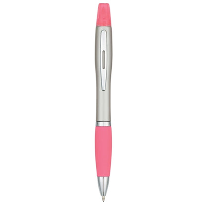 Twist-Action Pen and Highlighter