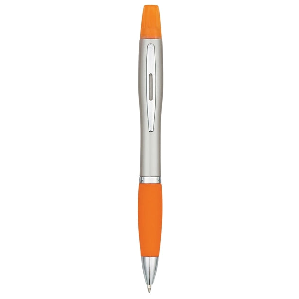 Twist-Action Pen and Highlighter