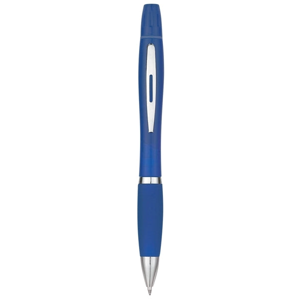 Twist-Action Pen and Highlighter