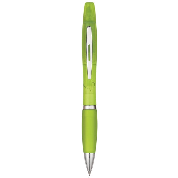 Twist-Action Pen and Highlighter