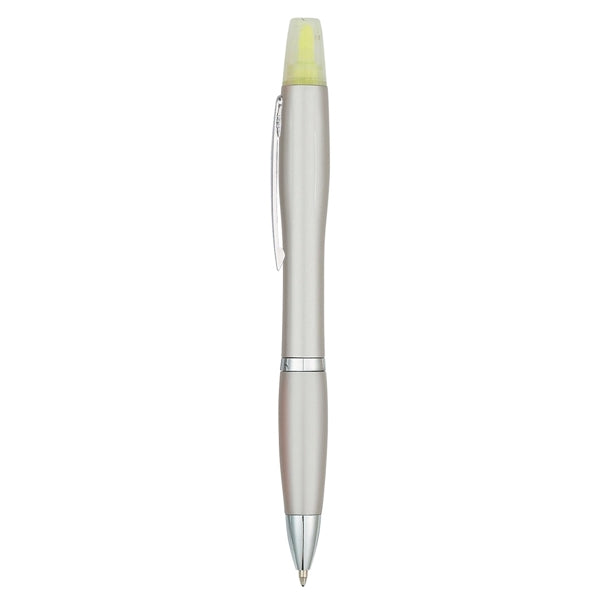 Twist-Action Pen and Highlighter