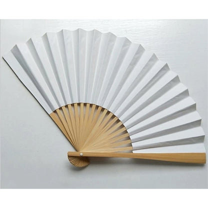Bamboo Folding Paper Fan