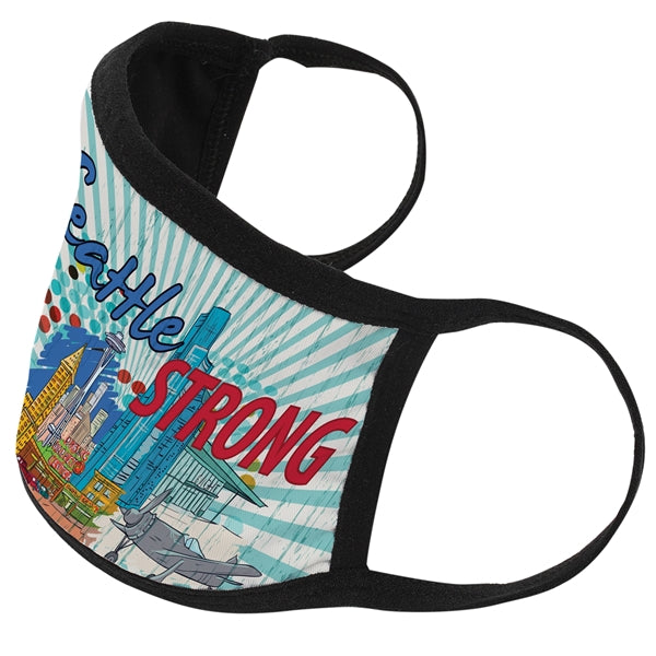Sublimated Recycled Cotton Mask