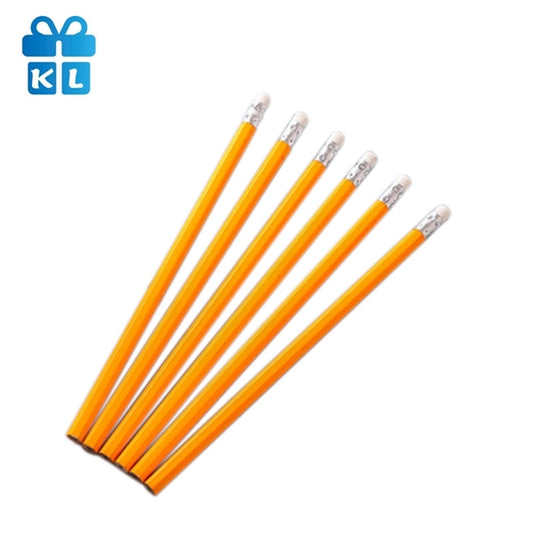 Yellow Hex Wooden Pencil