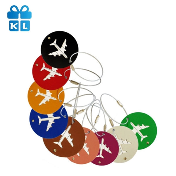 Round Luggage Travel Tags