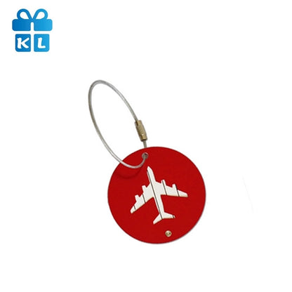 Round Luggage Travel Tags