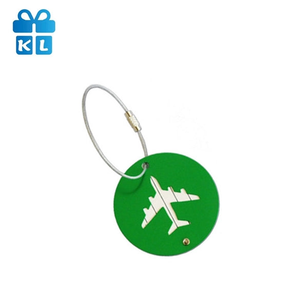 Round Luggage Travel Tags