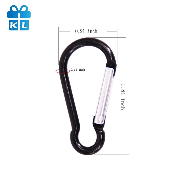 Aluminum Carabiners - 1 13/16"