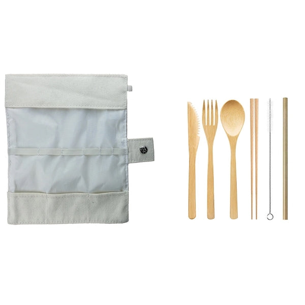 Bamboo Utensils Set