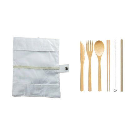 Bamboo Utensils Set