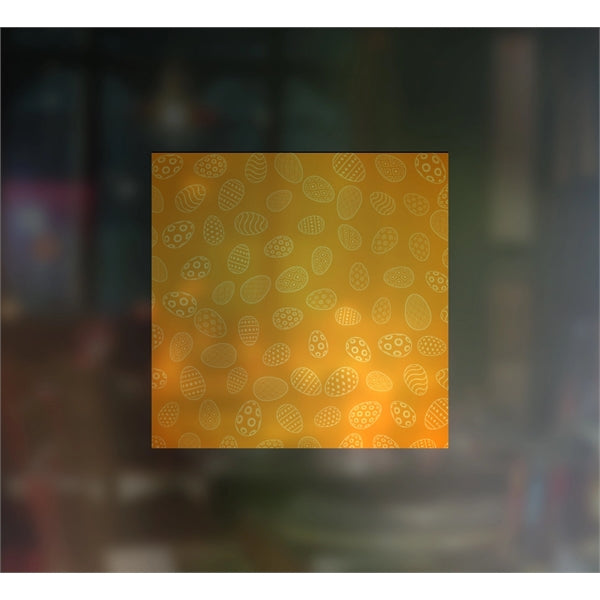 Front Static Clings  (12" x 12" )