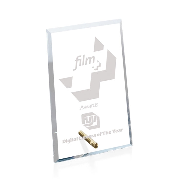 Windsor Rectangle Vertical Award - Gold