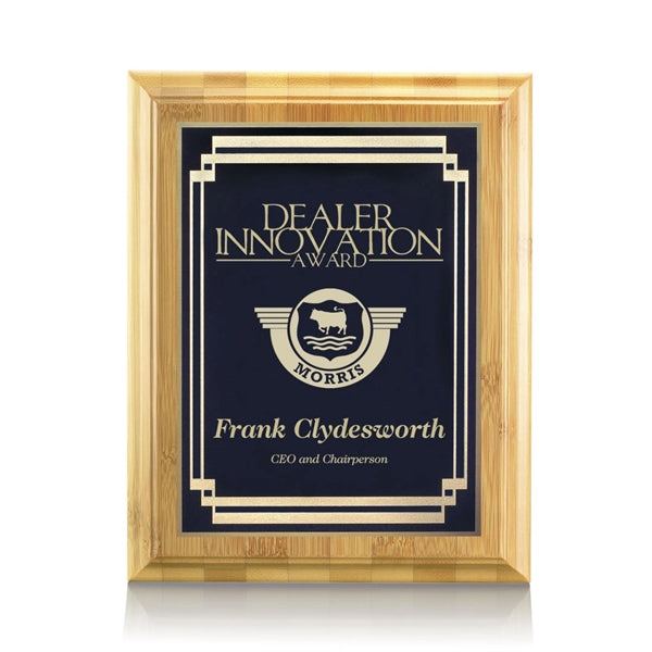 Bamboo/Marquis Plaque