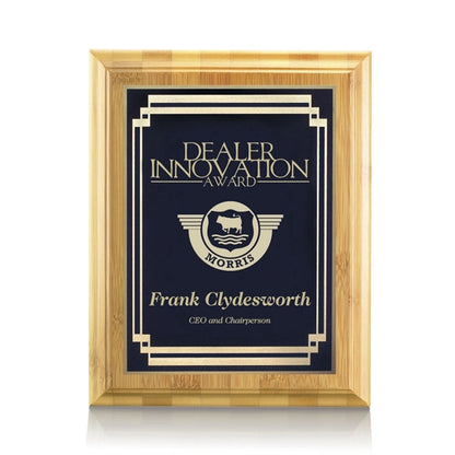 Bamboo/Marquis Plaque