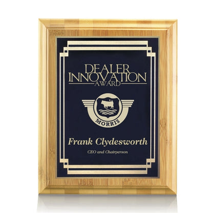 Bamboo/Marquis Plaque