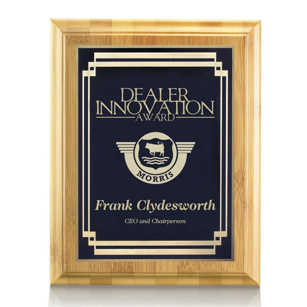 Bamboo/Marquis Plaque