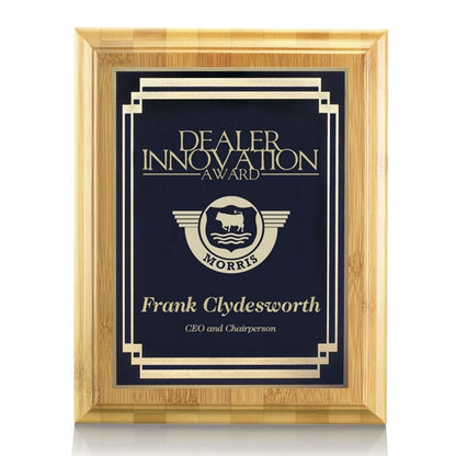 Bamboo/Marquis Plaque