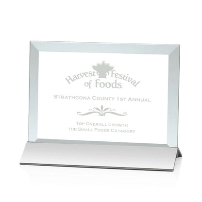 Rainsworth Award - Jade/Silver (Horizontal)