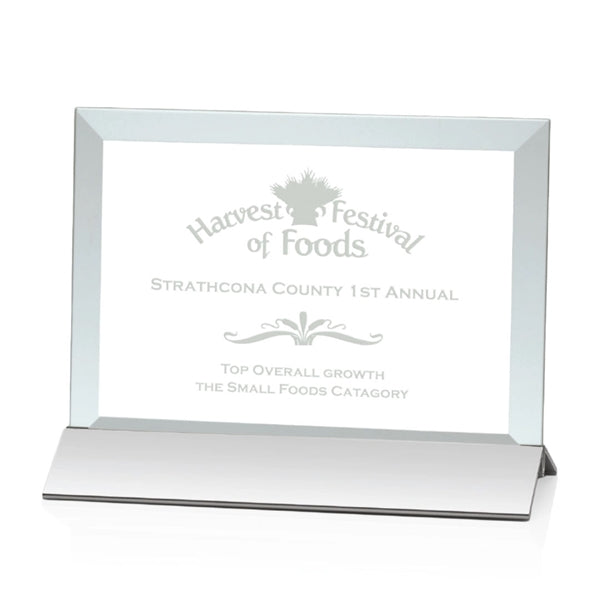 Rainsworth Award - Jade/Silver (Horizontal)