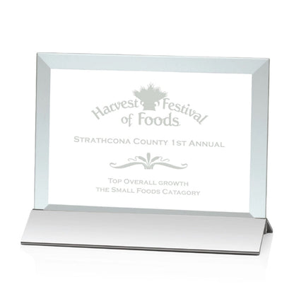 Rainsworth Award - Jade/Silver (Horizontal)