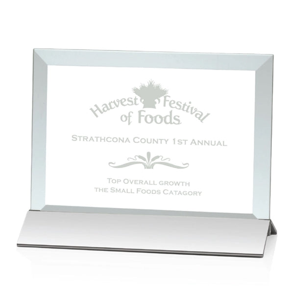 Rainsworth Award - Jade/Silver (Horizontal)