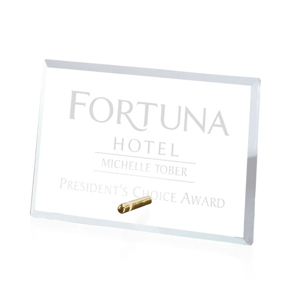 Windsor Rectangle Horizontal Award - Gold