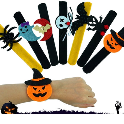 Halloween Pumpkin Clap Circle Pat Hand Ring Bracelet