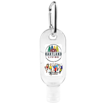 Hand Sanitizer Antibacterial Gel in Flip-Top Bottle with Car