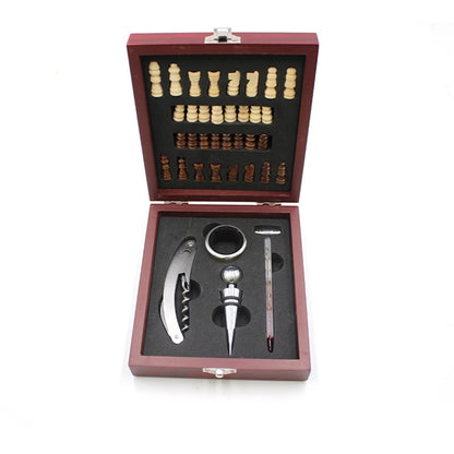 Wine Gift Set with Chess