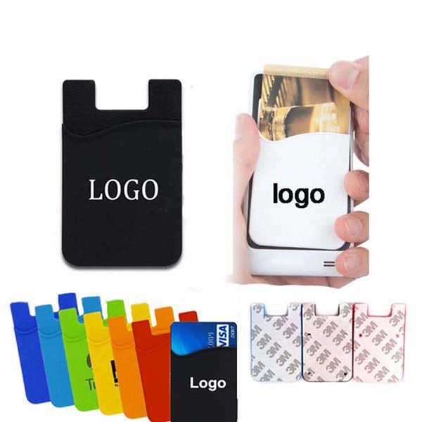 Cell Phone Silicone Wallet