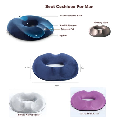 Donut Tailbone Pain Relief Seat Cushion For Man