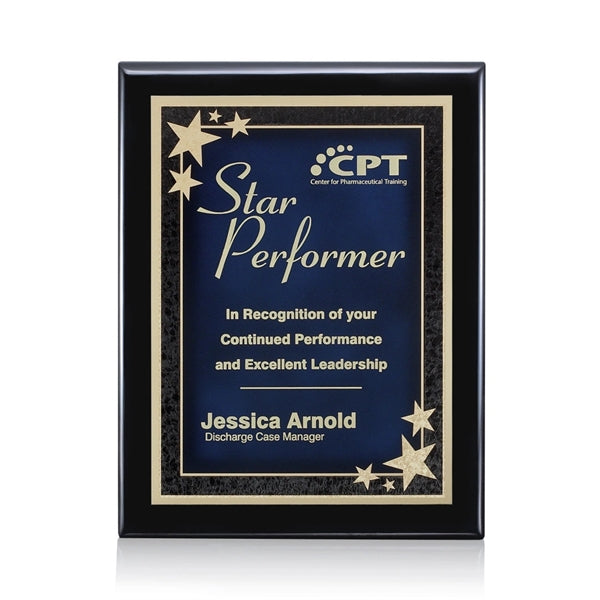 Oakleigh/Starburst - Black/Blue