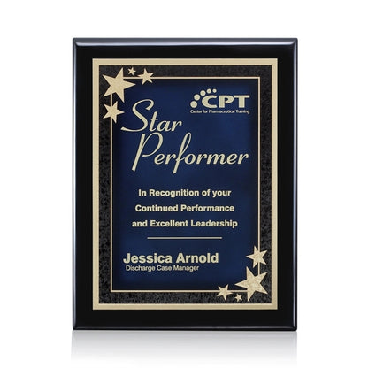 Oakleigh/Starburst - Black/Blue