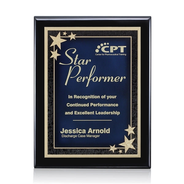 Oakleigh/Starburst - Black/Blue