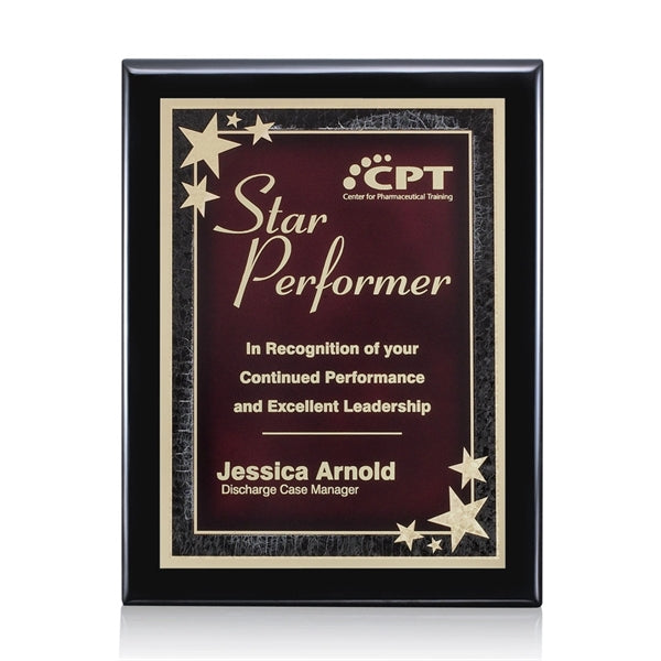Oakleigh/Starburst - Black/Red