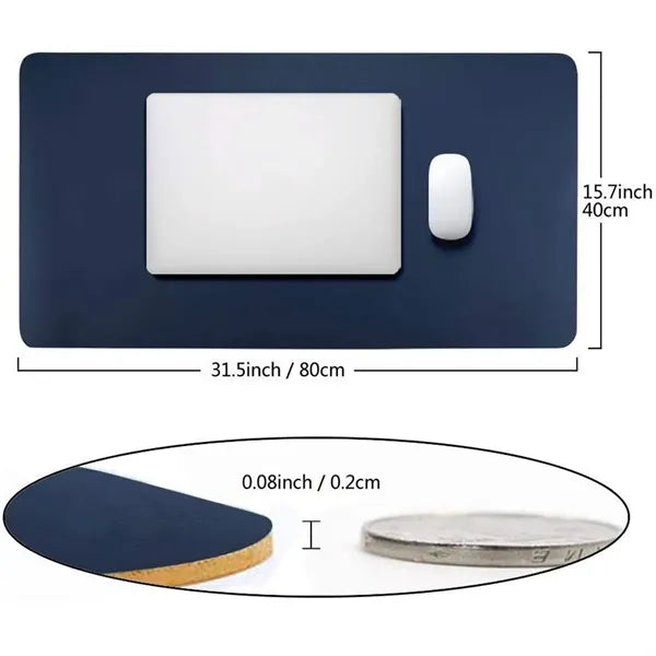 PU Leather desk pad table top mat