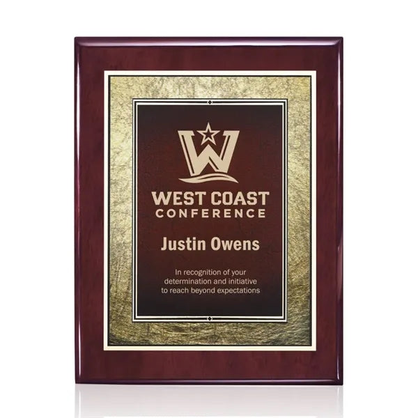 Oakleigh/Tamara Plaque - Rosewood/Burgundy