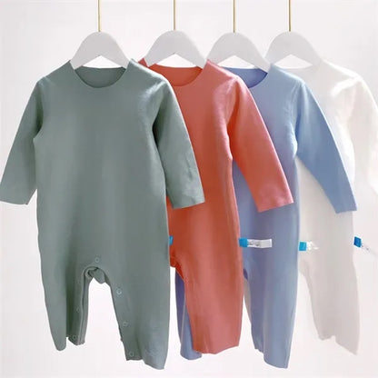 Unisex Dralon Cloth Seamless Onesies Baby Bodysuit