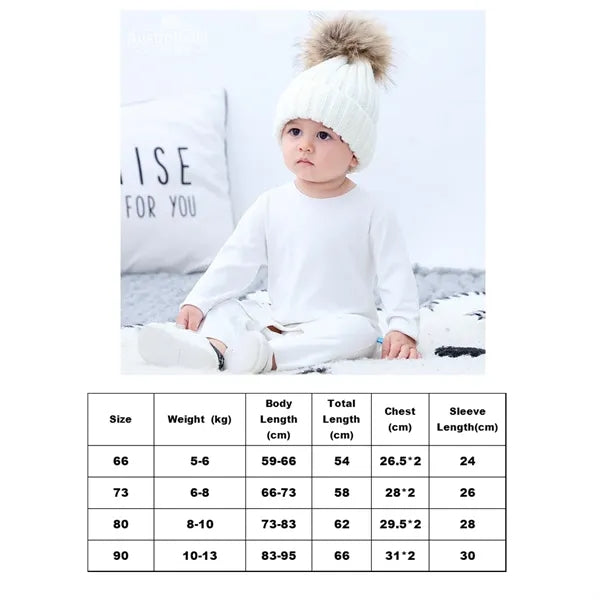 Unisex Dralon Cloth Seamless Onesies Baby Bodysuit